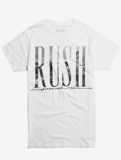 rush permanent waves shirt